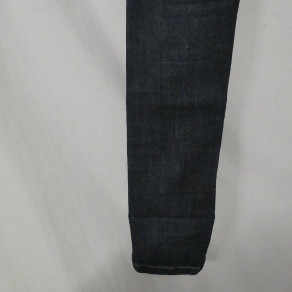 BONGO DENIM | size 5 | Sleek Blue Dark Wash Slim Fit Jeans - Picture 15 of 16